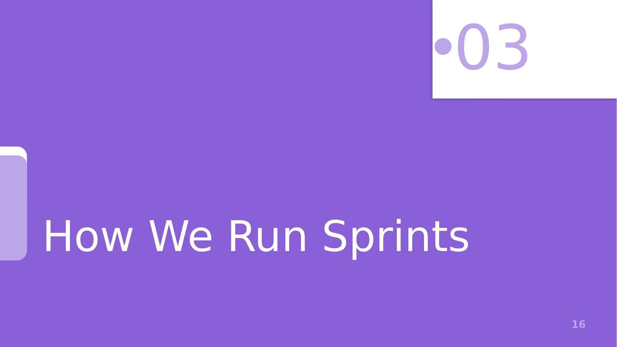 Agile at Nimbus Software - Slide 16