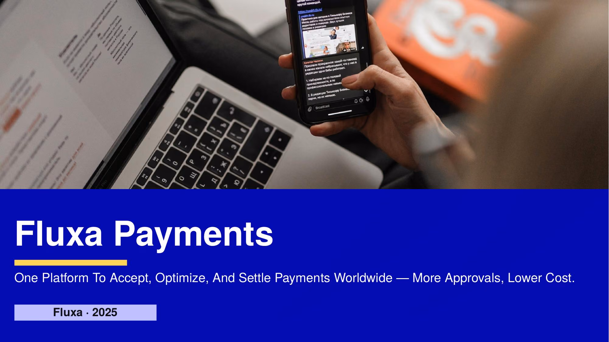 Fluxa Payments - Slide 01