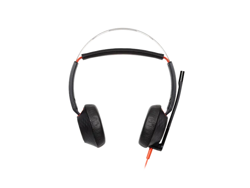 Poly Blackwire 5220 stereo wired headset, model 93S88AA