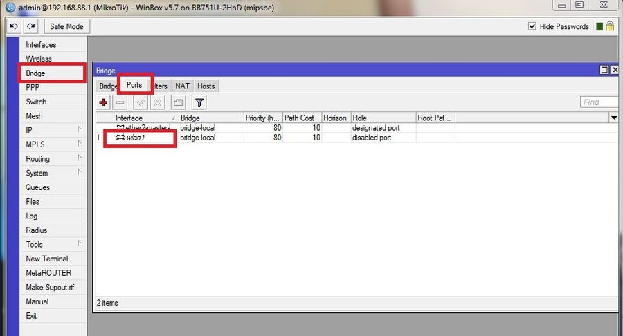 How to make a Mikrotik act as a wireless station — illustrated step