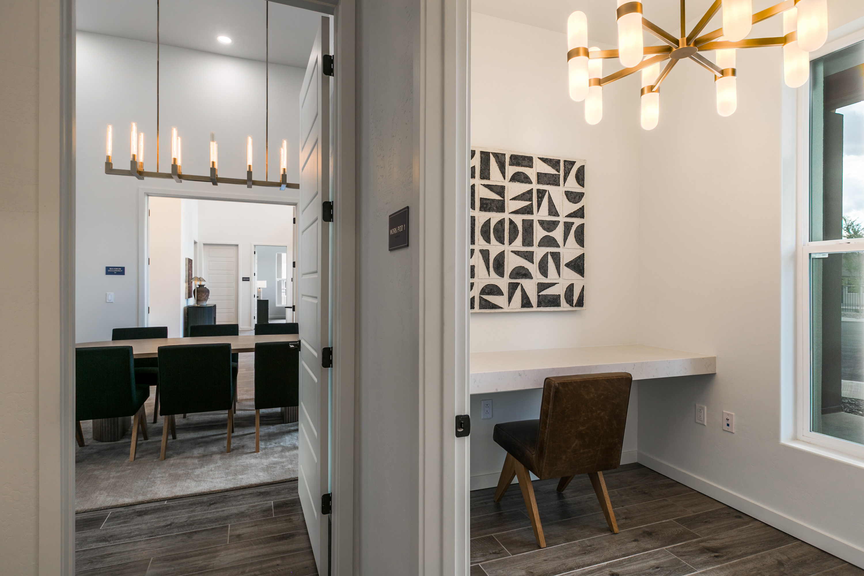 Clubhouse study rooms