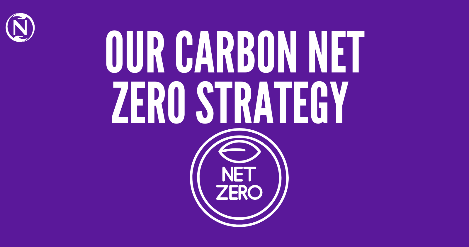 Our Carbon Net Zero Strategy and Plan till 2030
