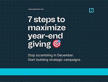 From December sprint to strategic campaign: Transforming year-end fundraising