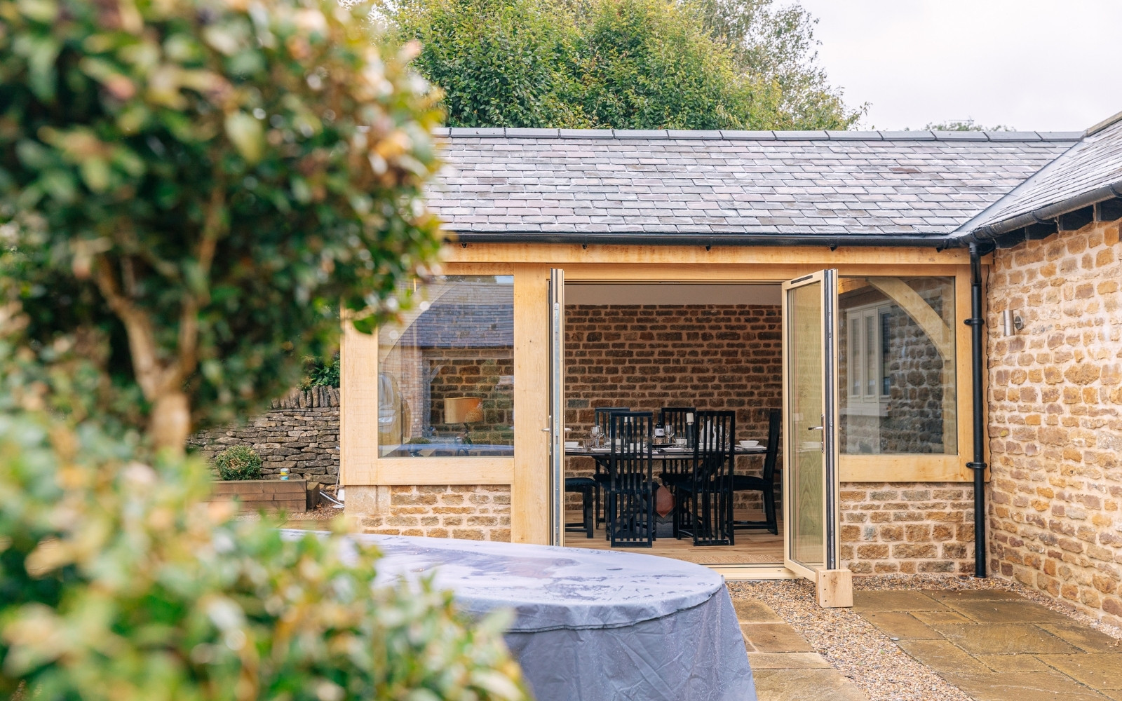 An example of bespoke oak construction