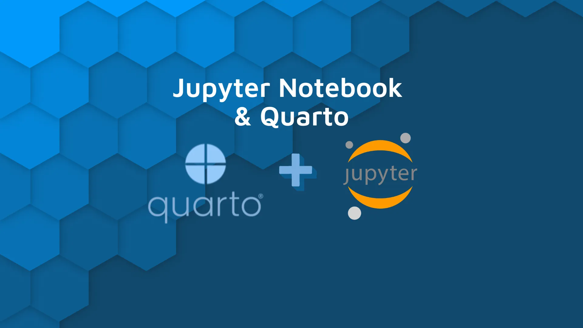 Quarto and Jupyter Notebooks