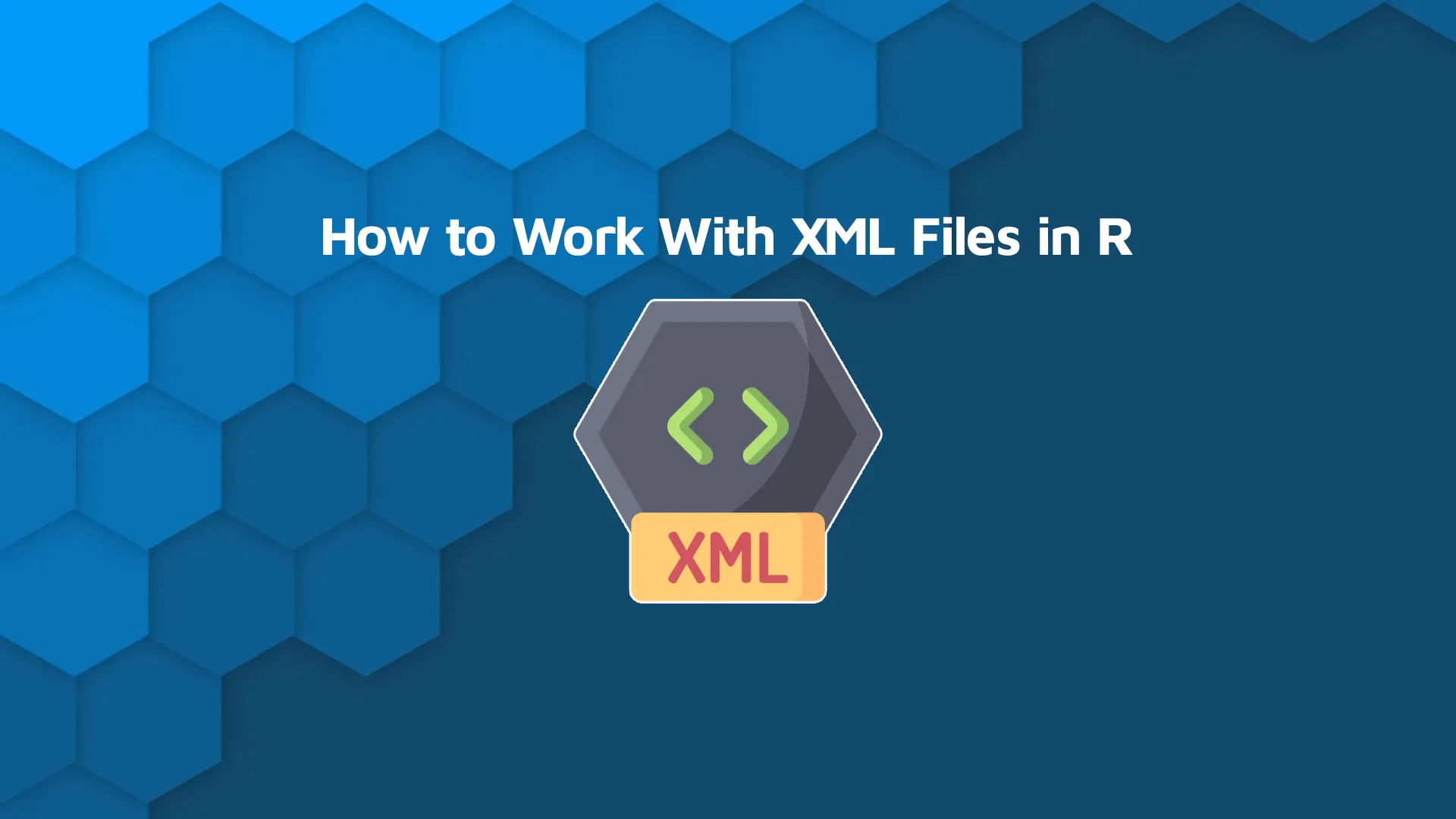 R XML: How to Work With XML Files in R