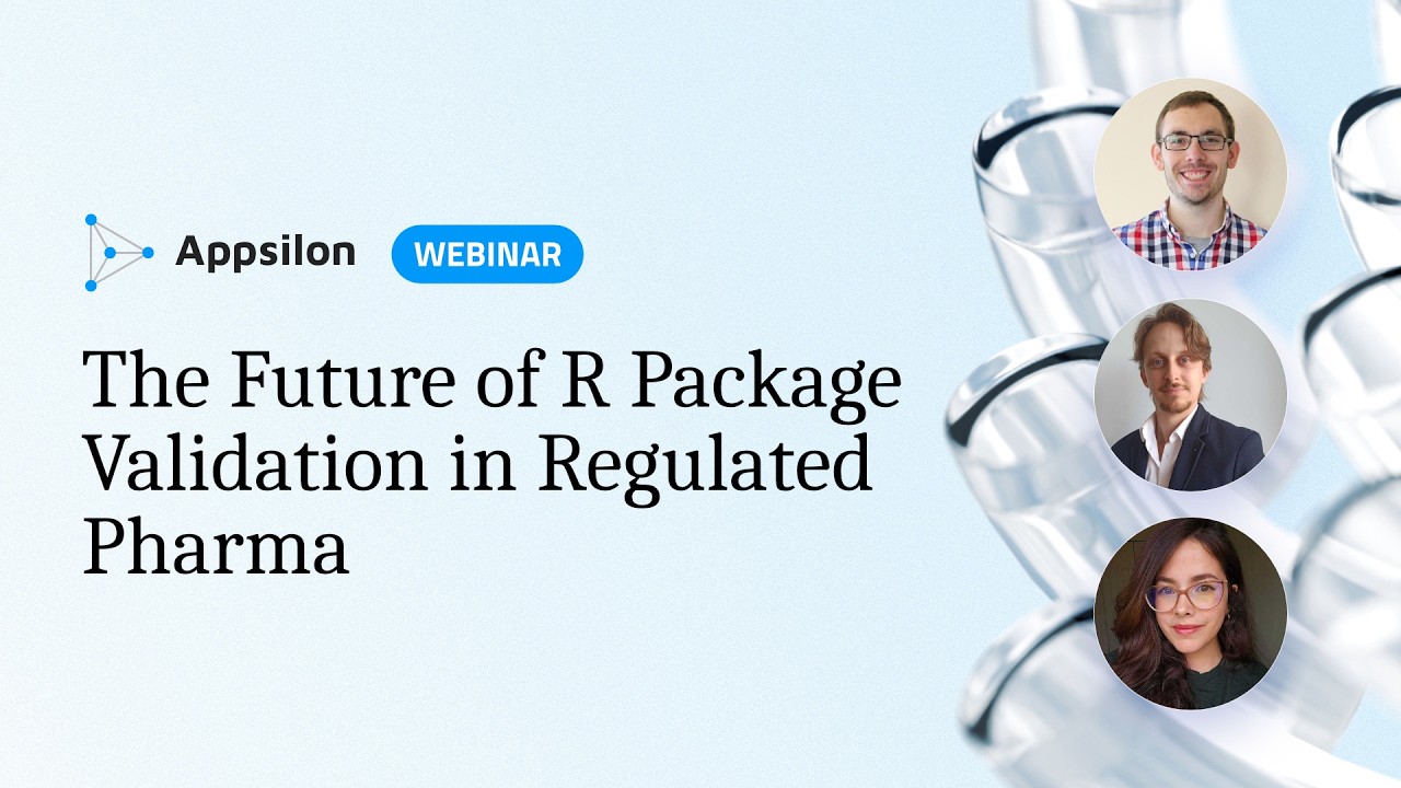 The Future of R Package Validation in Regulated Pharma webinar