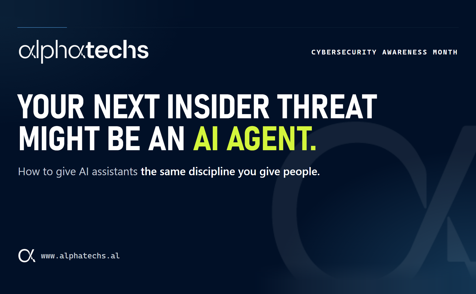 Your Next Insider Threat May Be an AI Agent