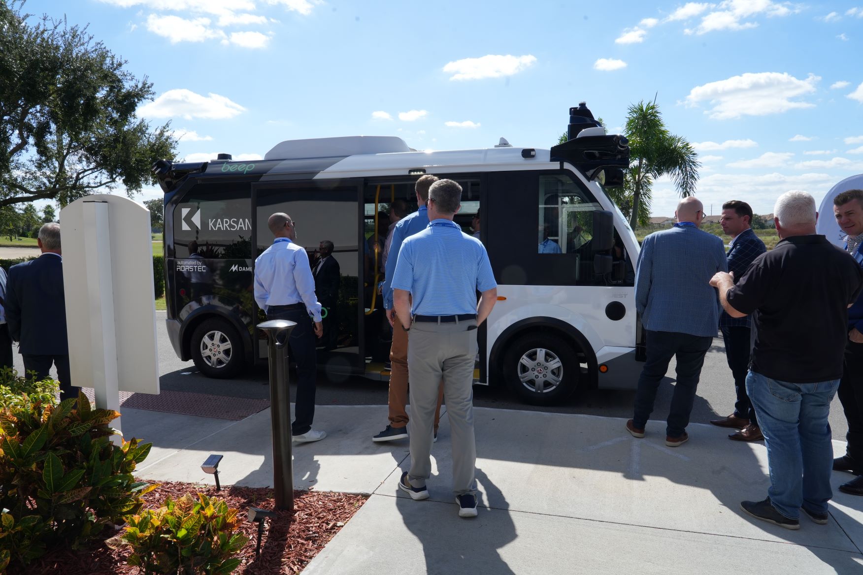 Karsan eJEST Autonomous Damera Corporation Vehicle available for sale in U.S. and Canada