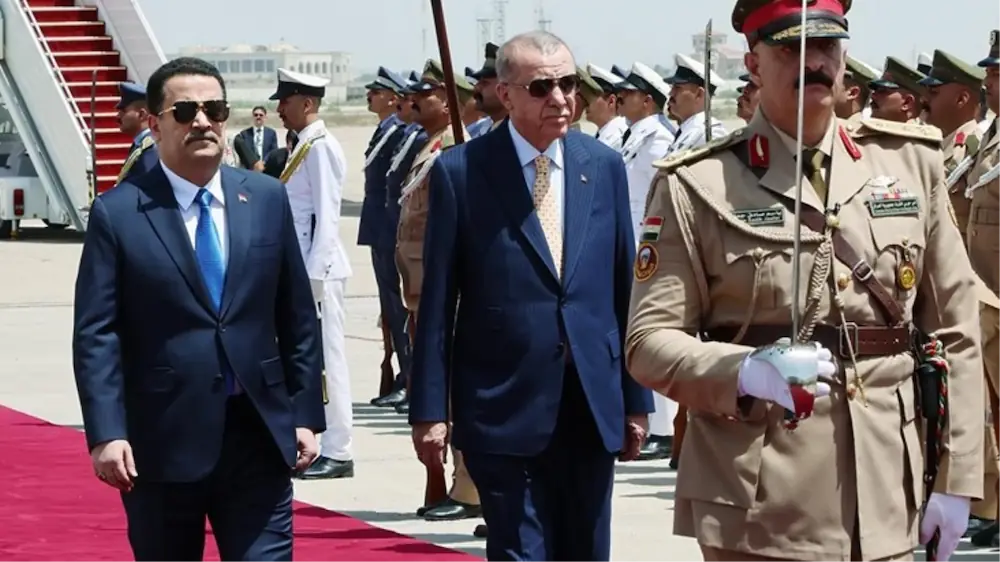 Cumhurbaşkanı Erdoğan, 31 Mart seçimlerinin ardından ilk yurt dışı ziyaretini bugün Irak'a düzenledi