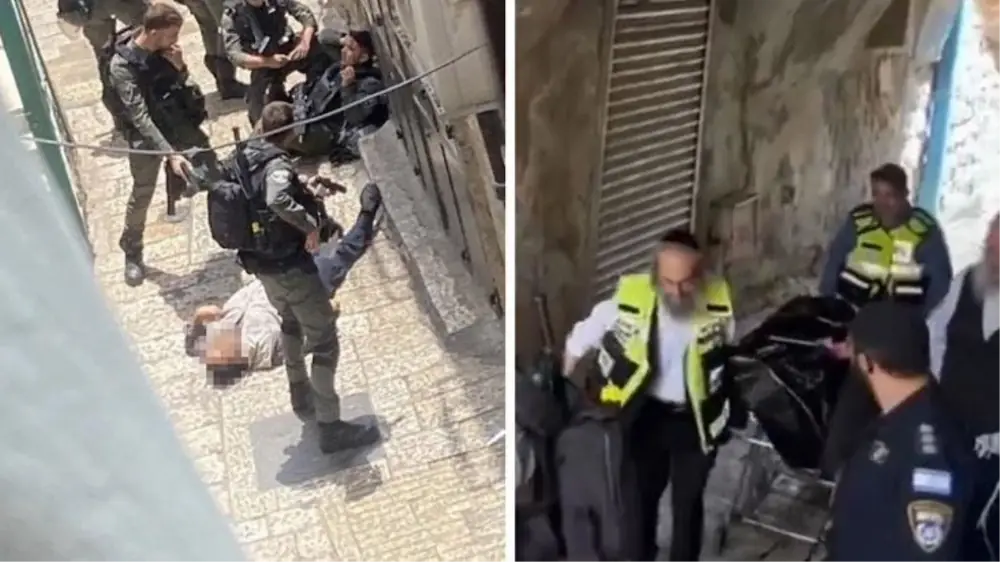 Kudüs'te polis memuruna bıçakla saldıran Türk vatandaşı Hasan Saklanan güvenlikleri tarafından vurularak öldürüldü
