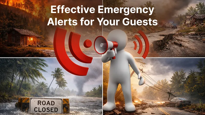Emergency Alerts available through Alexa in-property smart displays with AIPEX Technologies.