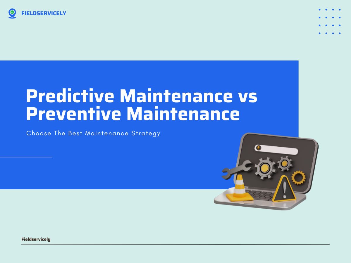 Predictive maintenance vs preventive maintenance blog cover.