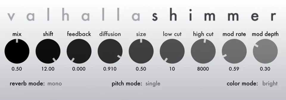 Valhalla Shimmer for Whoosh SFX