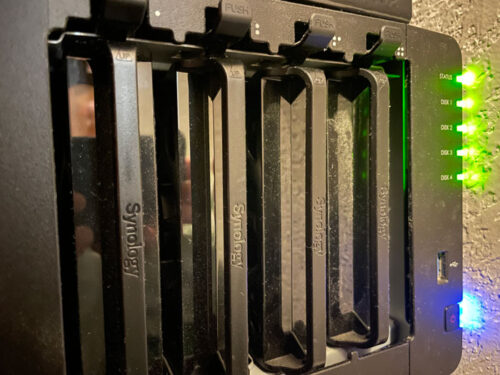 Synology Network-attached storage