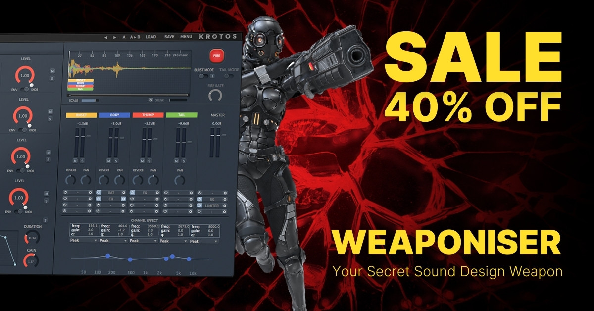 Weaponiser sale