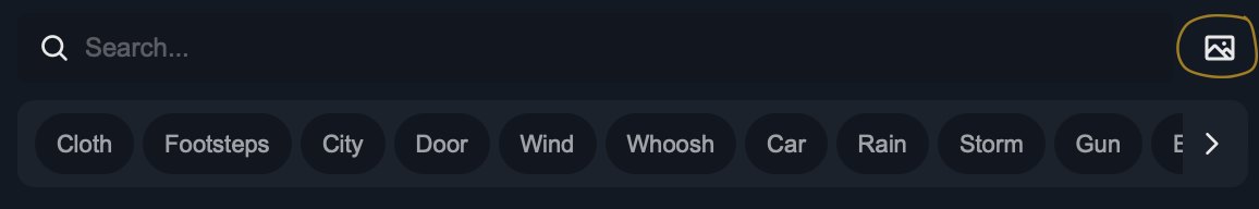 The thumbnail mode icon at the right of the Krotos Studio search bar