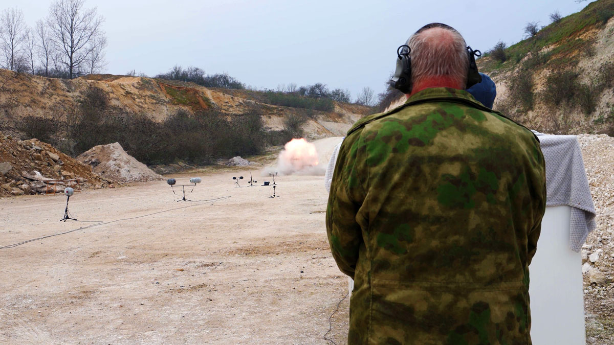 Recording Explosions with Barney Oram