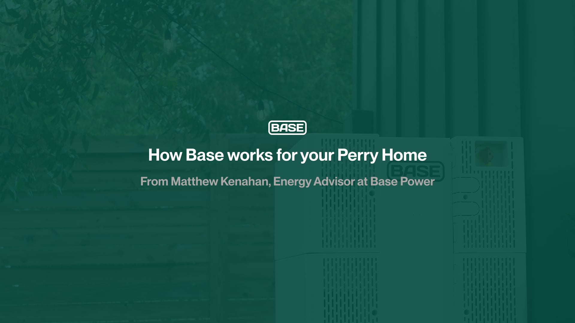 Base Power and Perry Homes