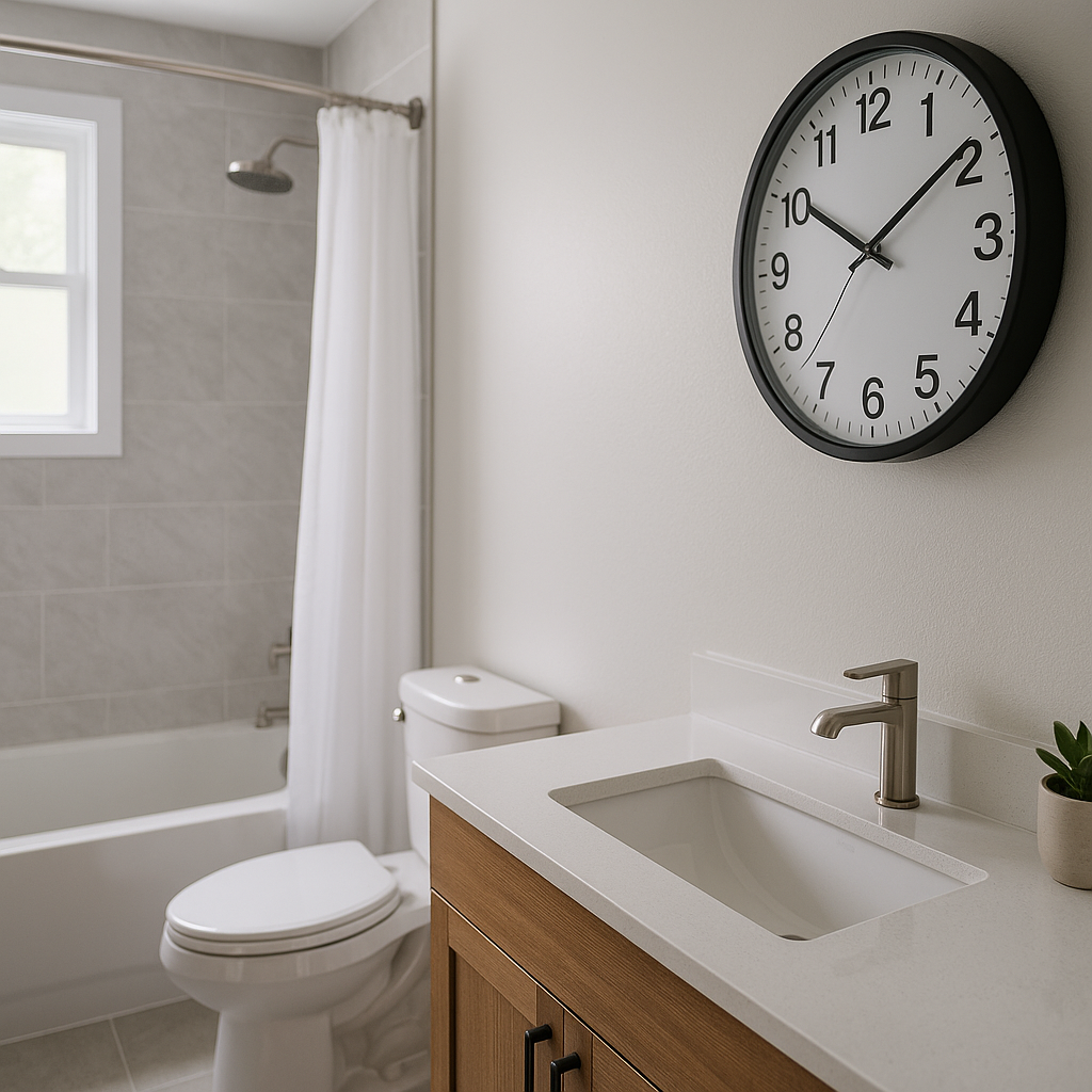 How Long Will My Bathroom Remodel Take? | SenkusBuild on Realistic Timelines
