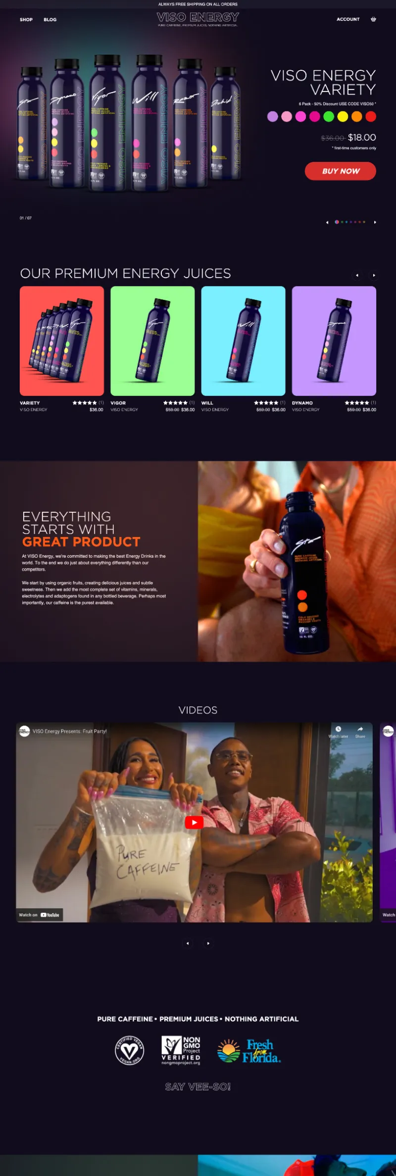 Website design