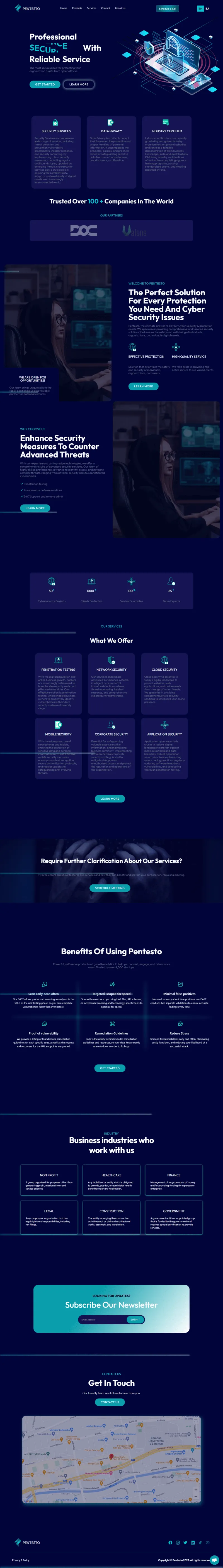 portfolio image- pentesto
