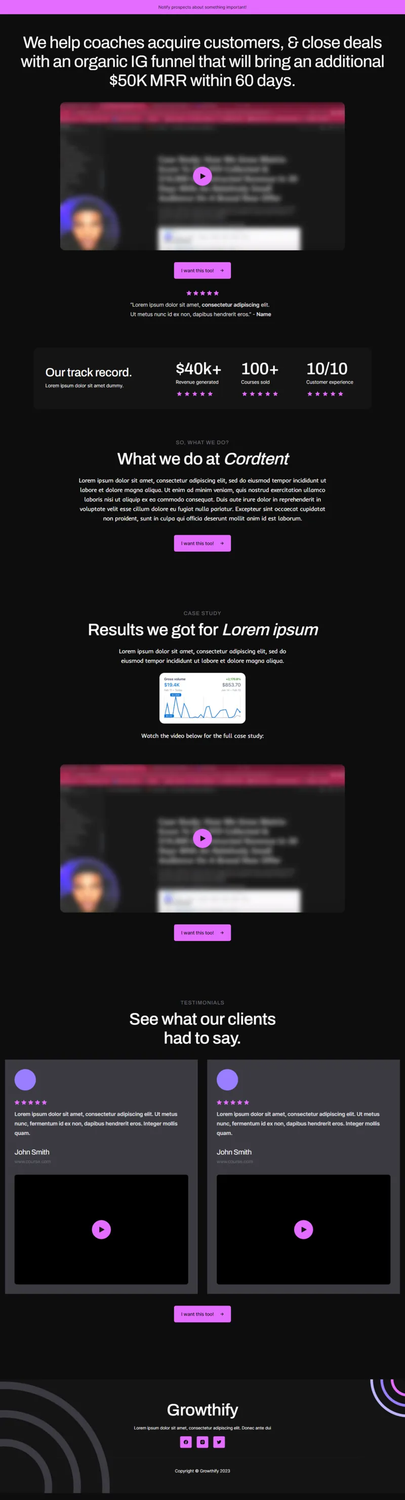 portfolio image - landing page