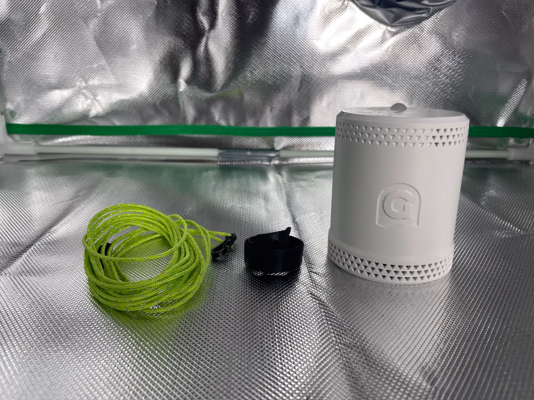 1 Grow Sensor, paracord and velcro fastener 