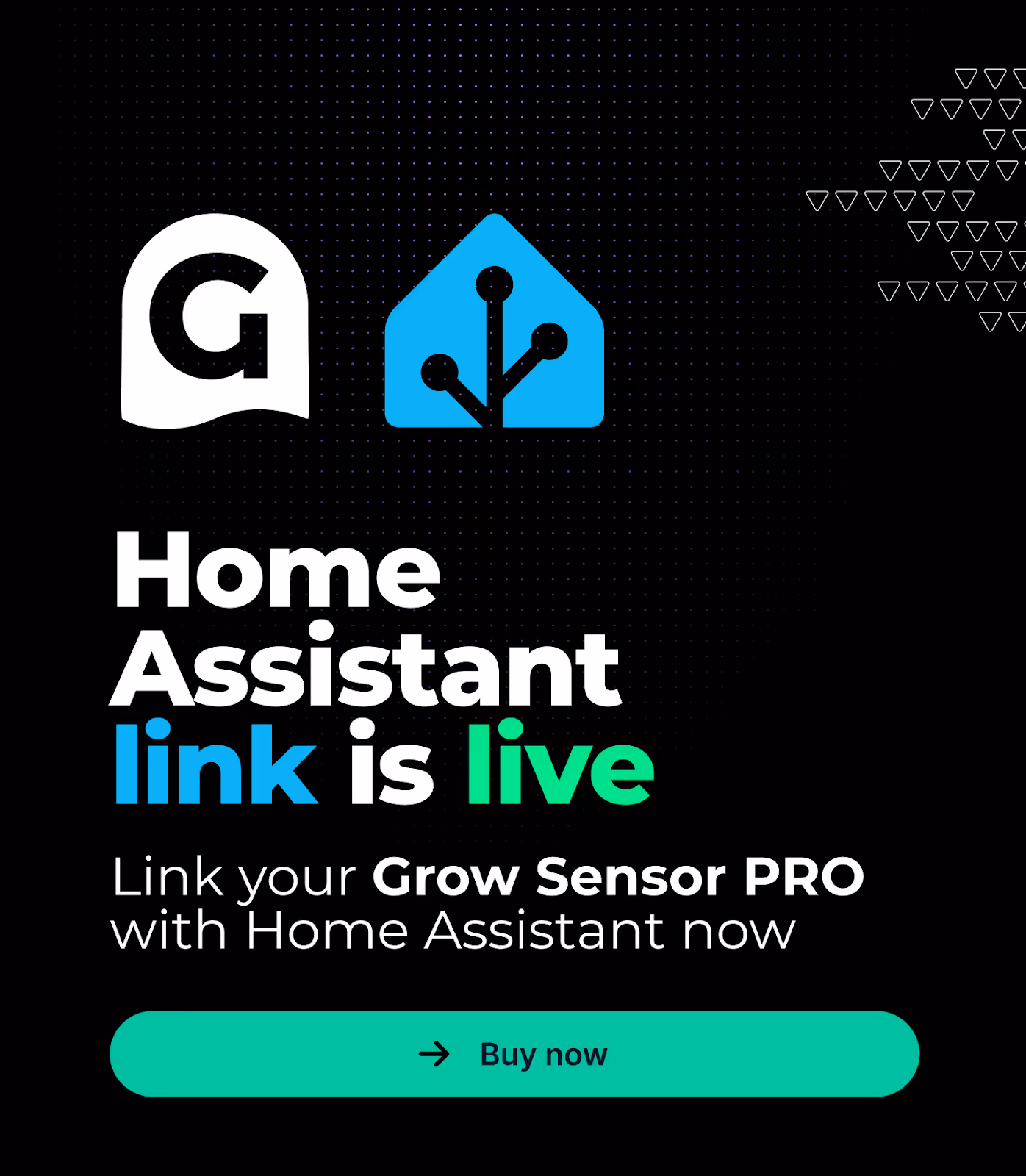 Home Assistant link is live banner