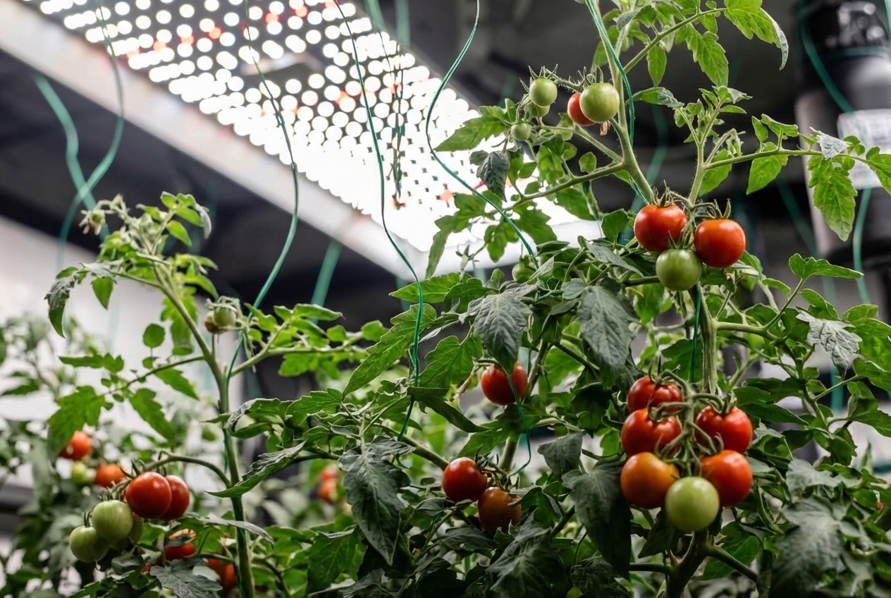 plants grown aith the correct PPFD for flower