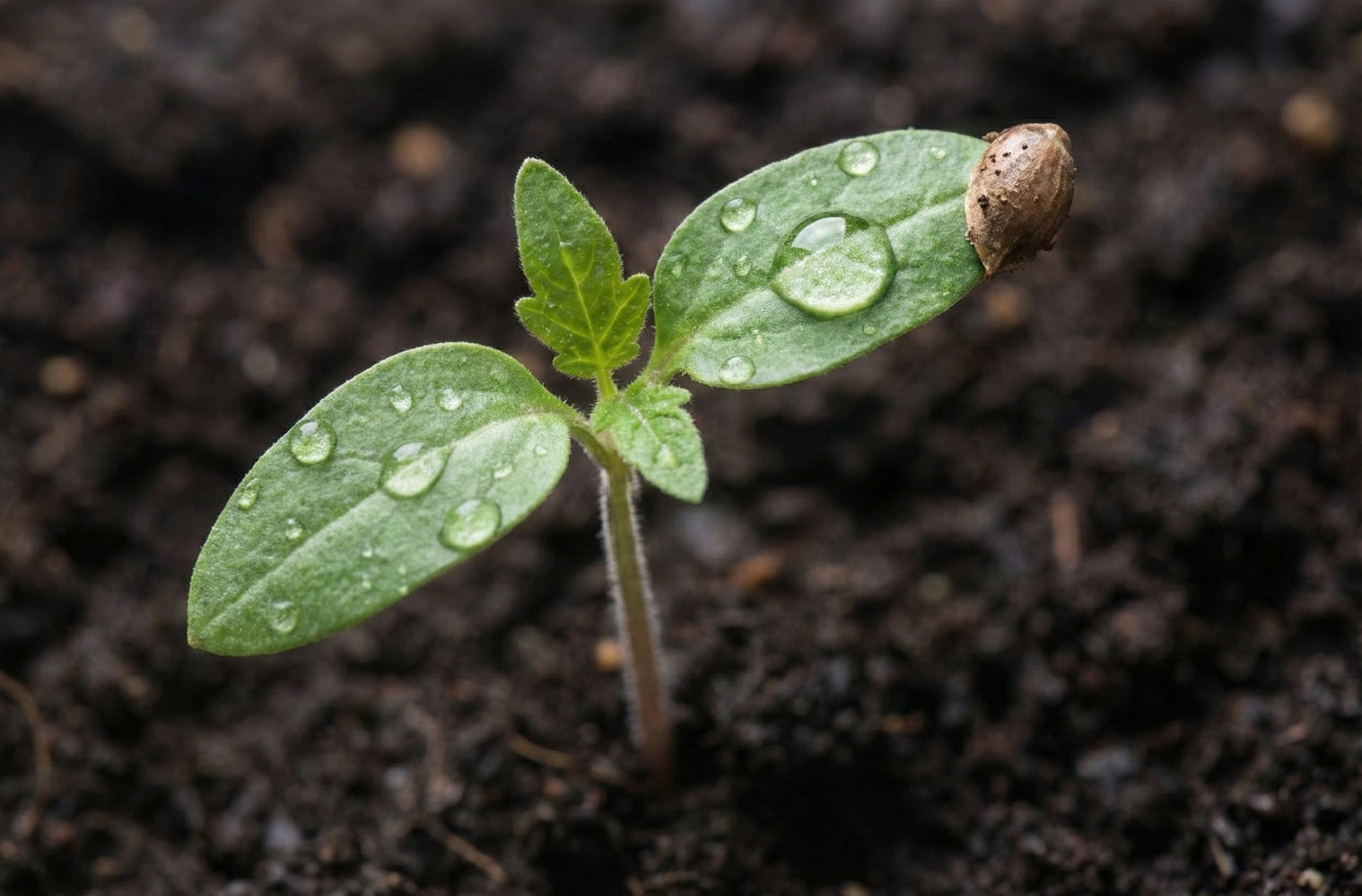 Young plants under the best VPD for seedling.