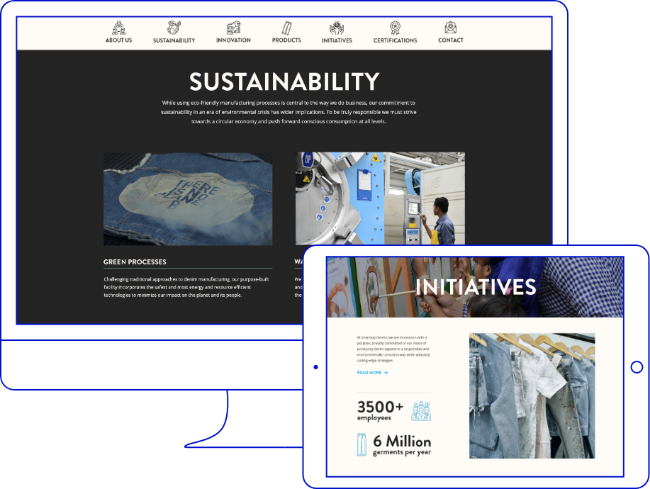 Interloop Denim Website