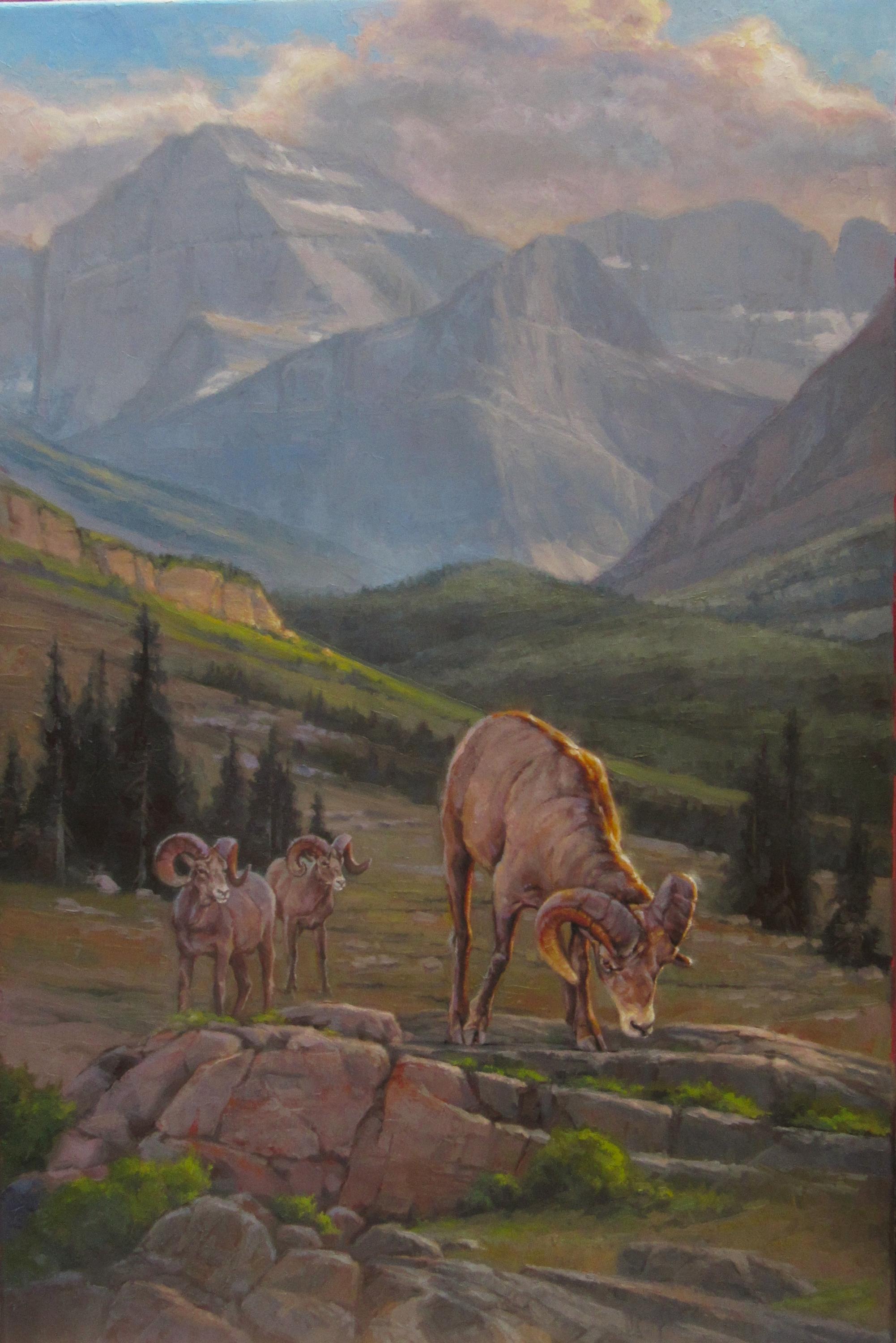 "STANDING AT THE FEET OF GREATNESS" by Daren Wilding