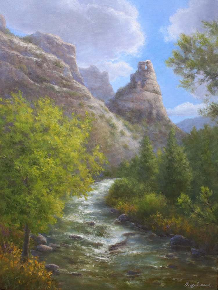 "ECHOES IN STONE" by Lucy Dickens