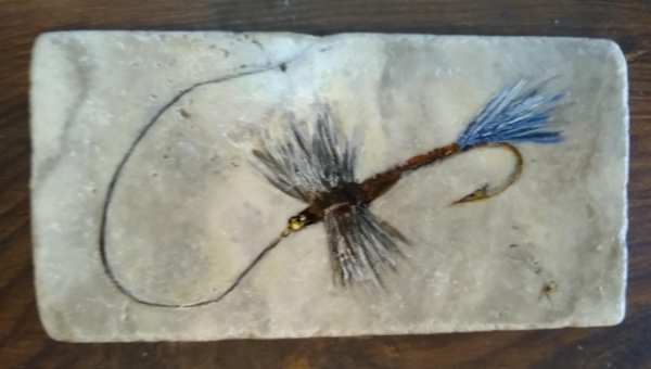 “GRAY DRAKE FLY” by Aumi Kauffman Perry