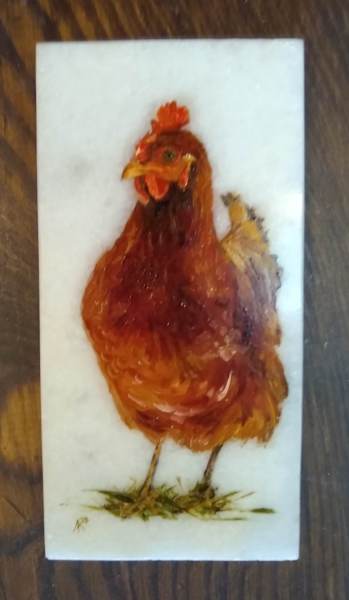“LITTLE RED HEN” by Aumi Kauffman Perry