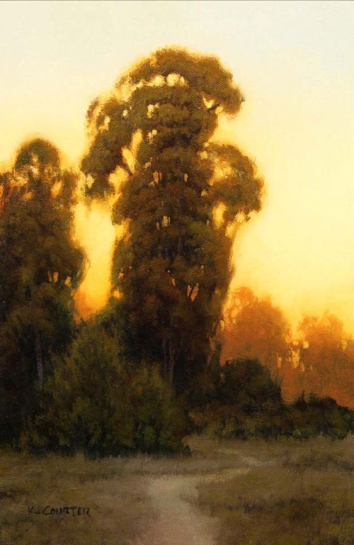 "LATE AFTERNOON WALK" by Kevin Courter