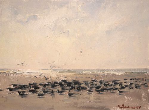 "SKIMMERS AT REST" by Marc Hanson