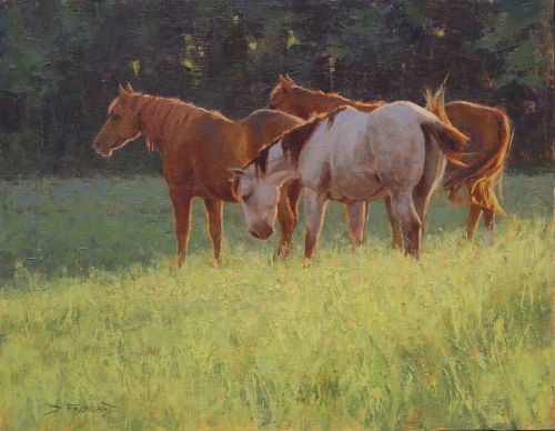 "THE BROODMARES" by Diane Frossard, OPA