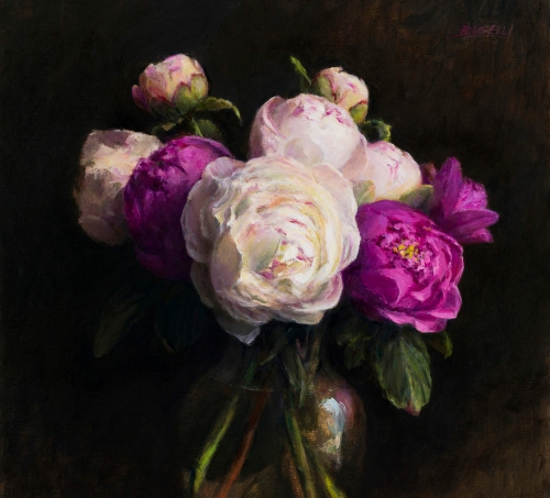 "PEONY BLOSSOMS" by Ellen Buselli, OPA