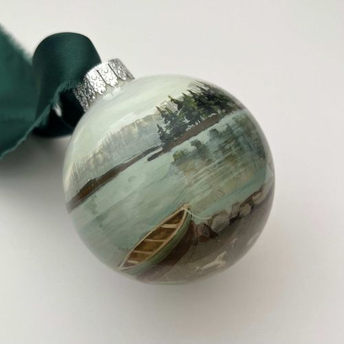 2/13 UP CLOSE ornament by Rosalyn Raymont