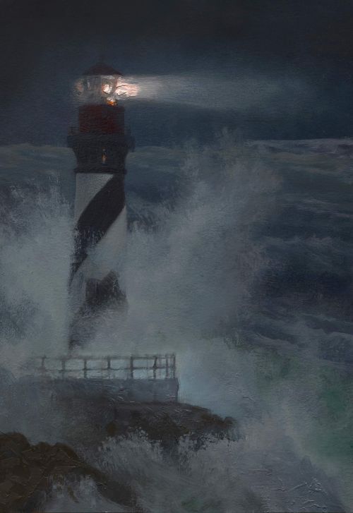 “A LGHT IN THE DARKNESS, 1 JOHN 5:4” by Thomas Kegler