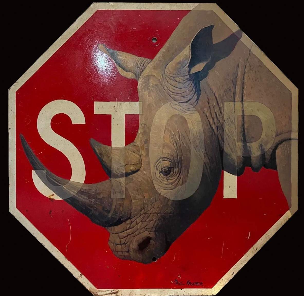 "STOP POACHING" by Paul Kratter
