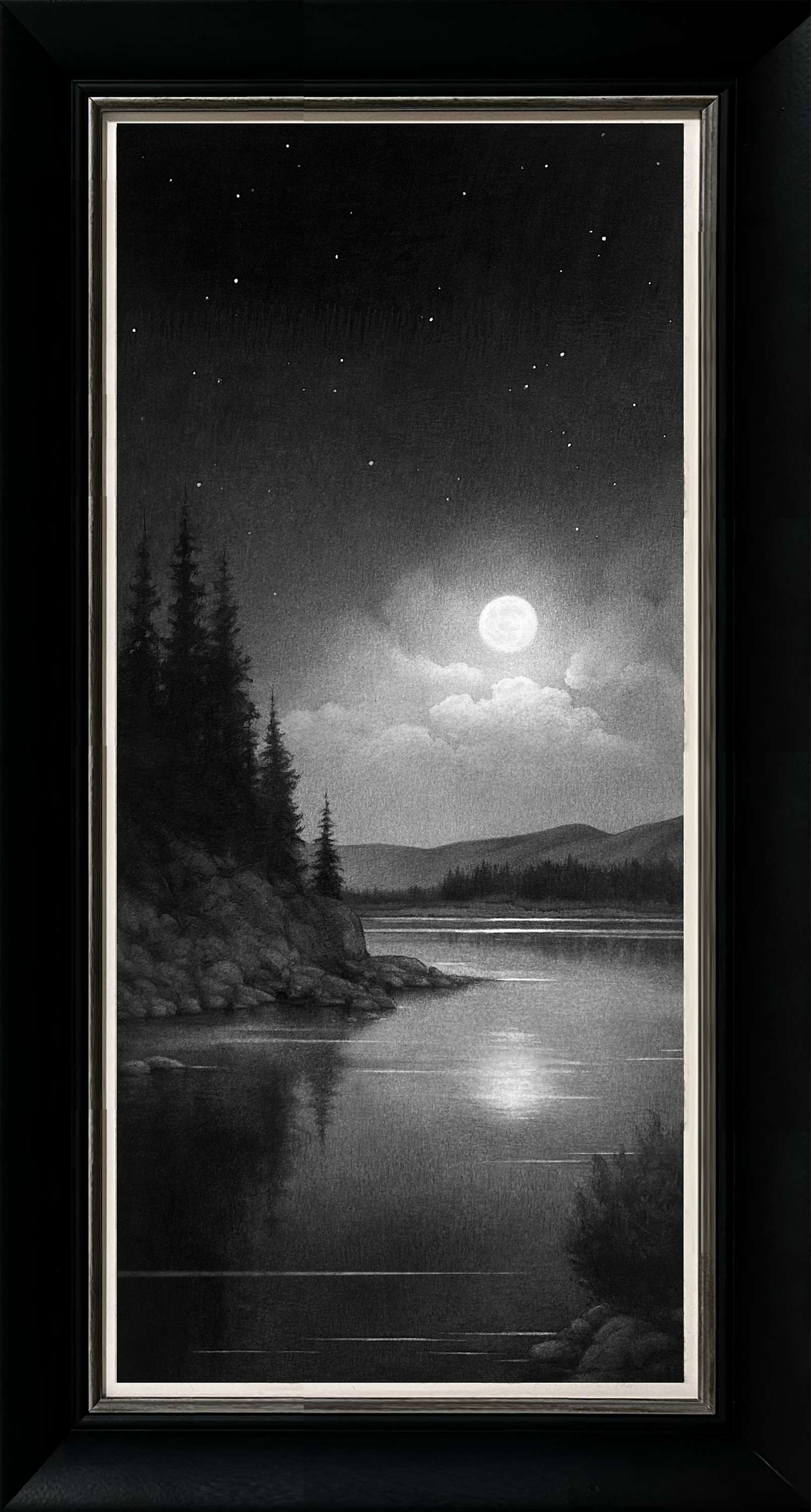 Where Stars Glisten Framed by Gwen Kern