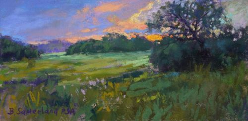 "SYMPHONY AT SUNSET STUDY" by Brian Sauerland