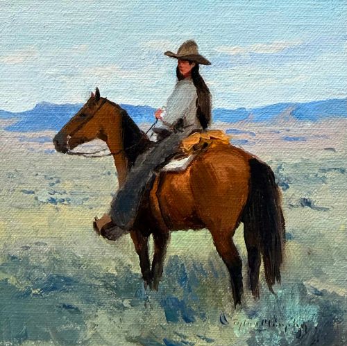 "COWGIRL STUDY" by Tyler Murphy