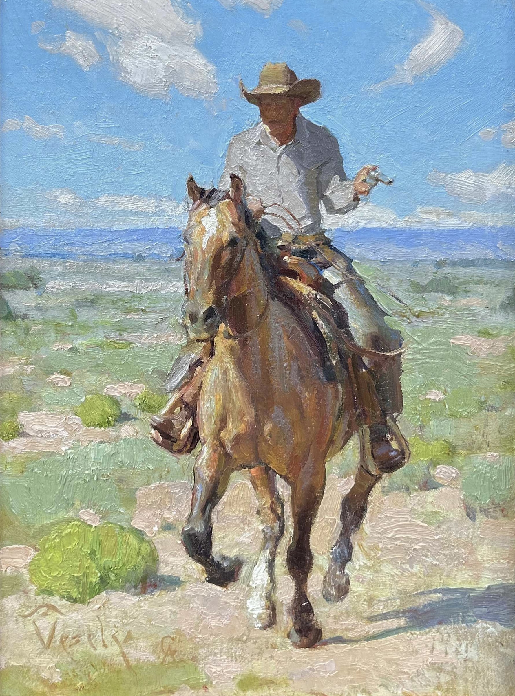 “COLT IN HAND” by Albin Veselka