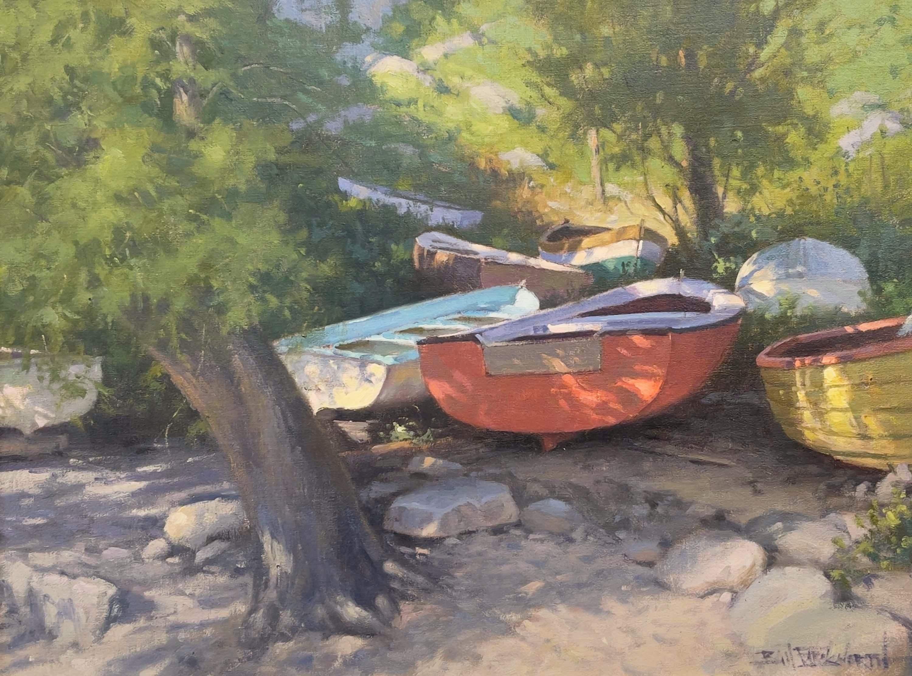 “ELBA BOATS” by Bill Farnsworth