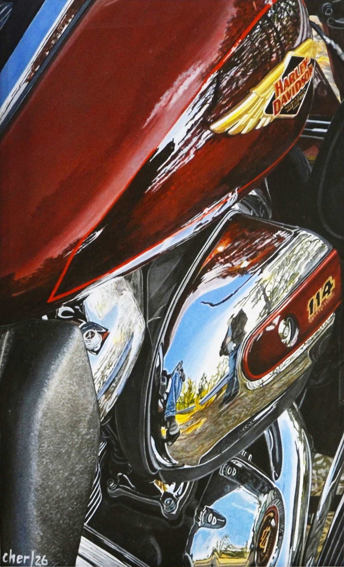 “MIRROR FINISH” by Cher Pruys