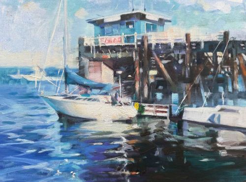 "MONTEREY ETCHED IN TIME" by Linda Nearon